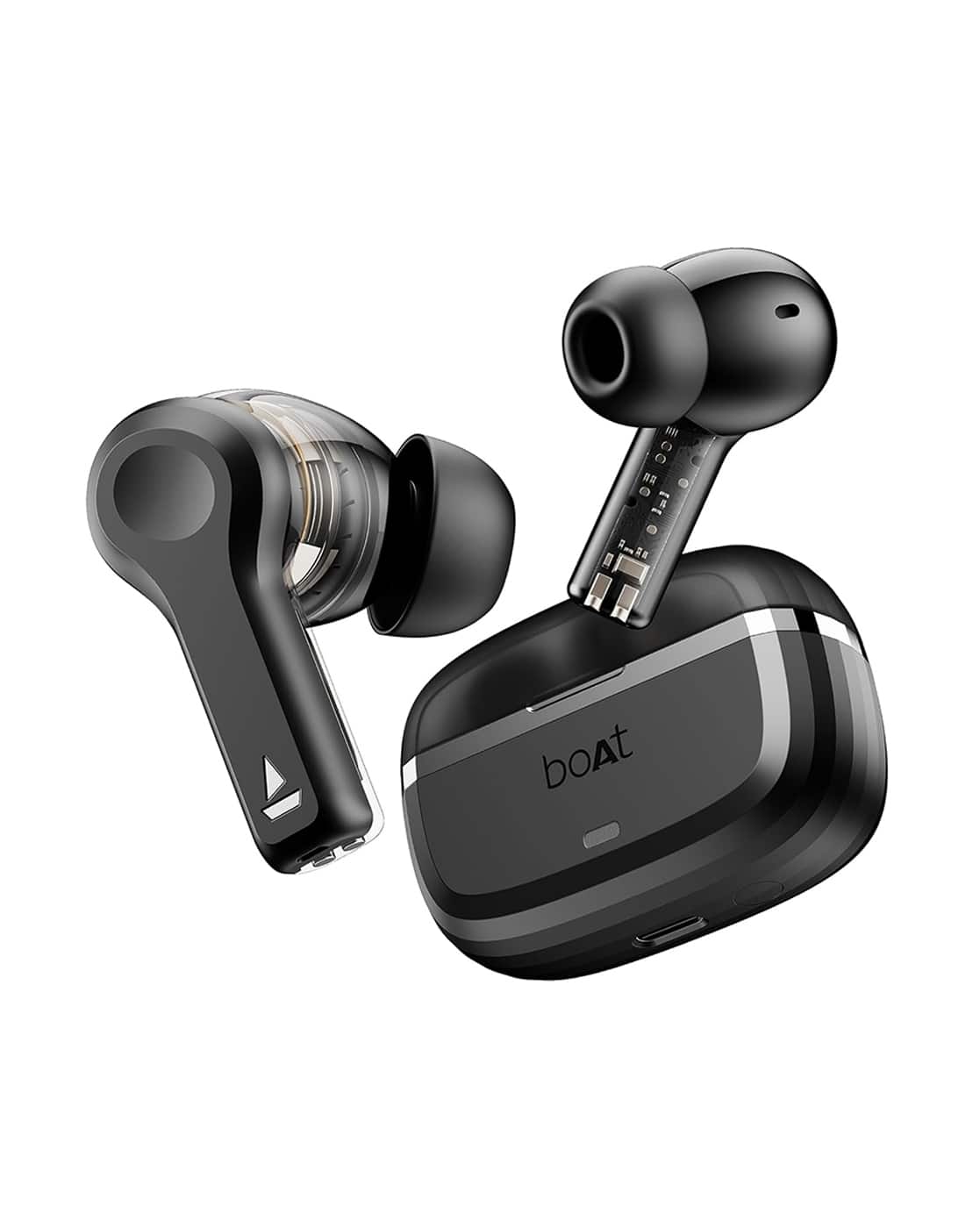 Boat Rockerz Boat Airdopes 611 Price In India Buy Black Headphones