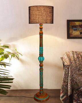 devansh   Modern Hand Turned Floor Lamp Wood  -picture-47