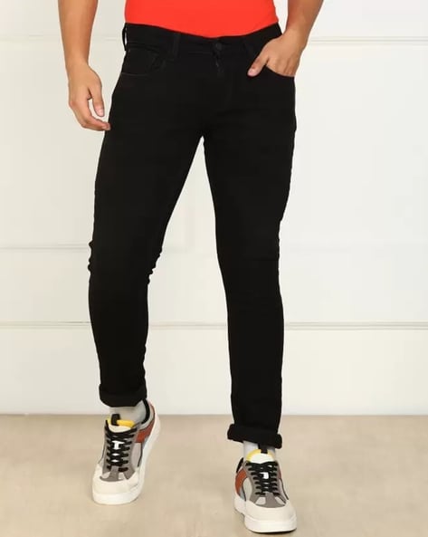 Men Mid-Rise Tapered Fit Jeans
