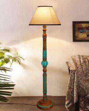 devansh  Mid Century Modern Hand Turned Floor Lamp  -picture-31