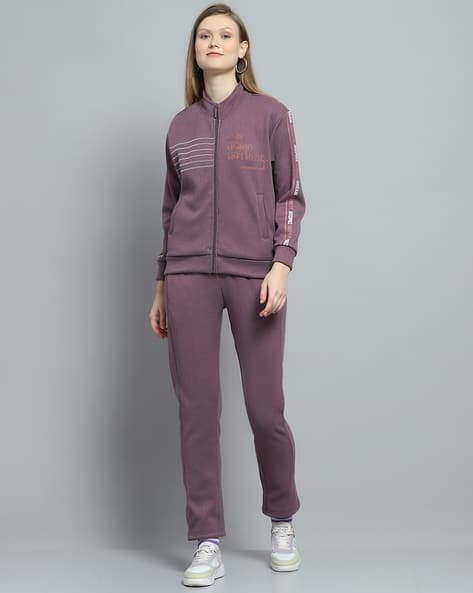 Buy Purple Tracksuits for Women by MONTE CARLO Online