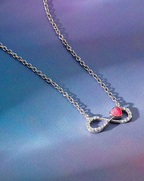 Buy Silver Necklaces Pendants for Women by Giva Online