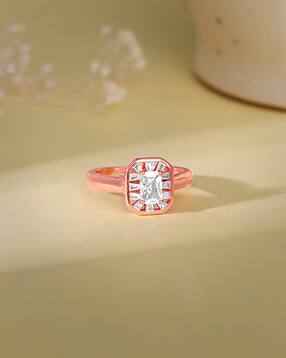 giva Men Sterling Silver Rose Gold-Plated Ring-picture-15