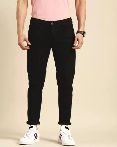 Men Mid-Rise Relaxed Jeans