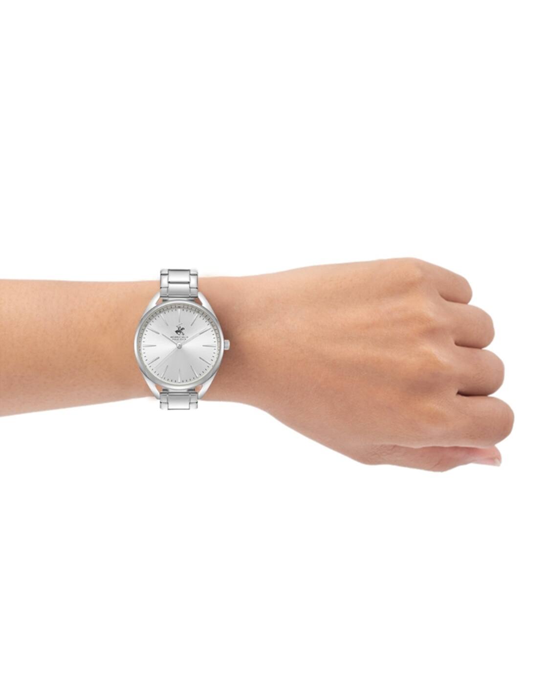 Women Wrist Watch with Stainless Steel Strap