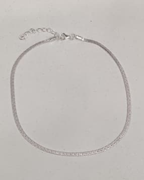 Girls Sterling Silver Anklet