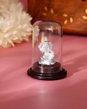 Sterling Silver Dhana Lakshmi Idol