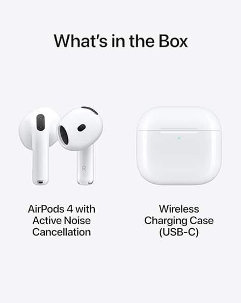 AirPods4 ANC 付き Amazon.co.jp: Apple AirPods 4 アクティブノイズ キャンセ