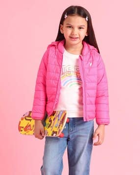 Girls Hooded Jacket-image-1