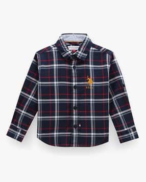 u.s. polo assn. Boys Checked Regular Fit Shirt-picture-10