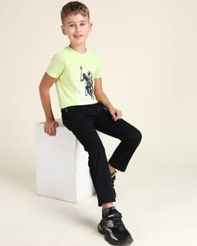 u.s. polo assn. Boys Regular Fit Pleated Cotton Trousers-picture-20