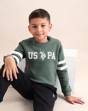 u.s. polo assn. Boys Logo Print Regular Fit Sweatshirt-picture-52
