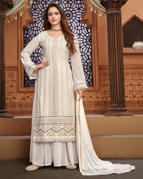 Women Embroidery Semi-Stitched Dress