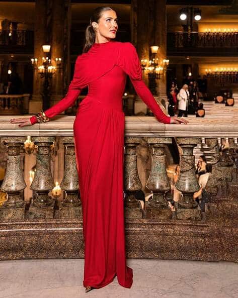 slim fit dress slacks The Malorie Gown – Bold Boho Fit-and-Flare Wedding Dress with Fringe Back