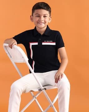 u.s. polo assn. Boys Logo Print Cotton Polo T-Shirt-picture-14