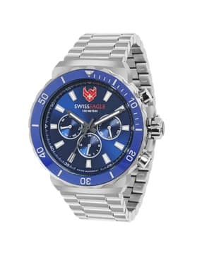 swiss eagle Men Round-Dial Analogue Watch-picture-33