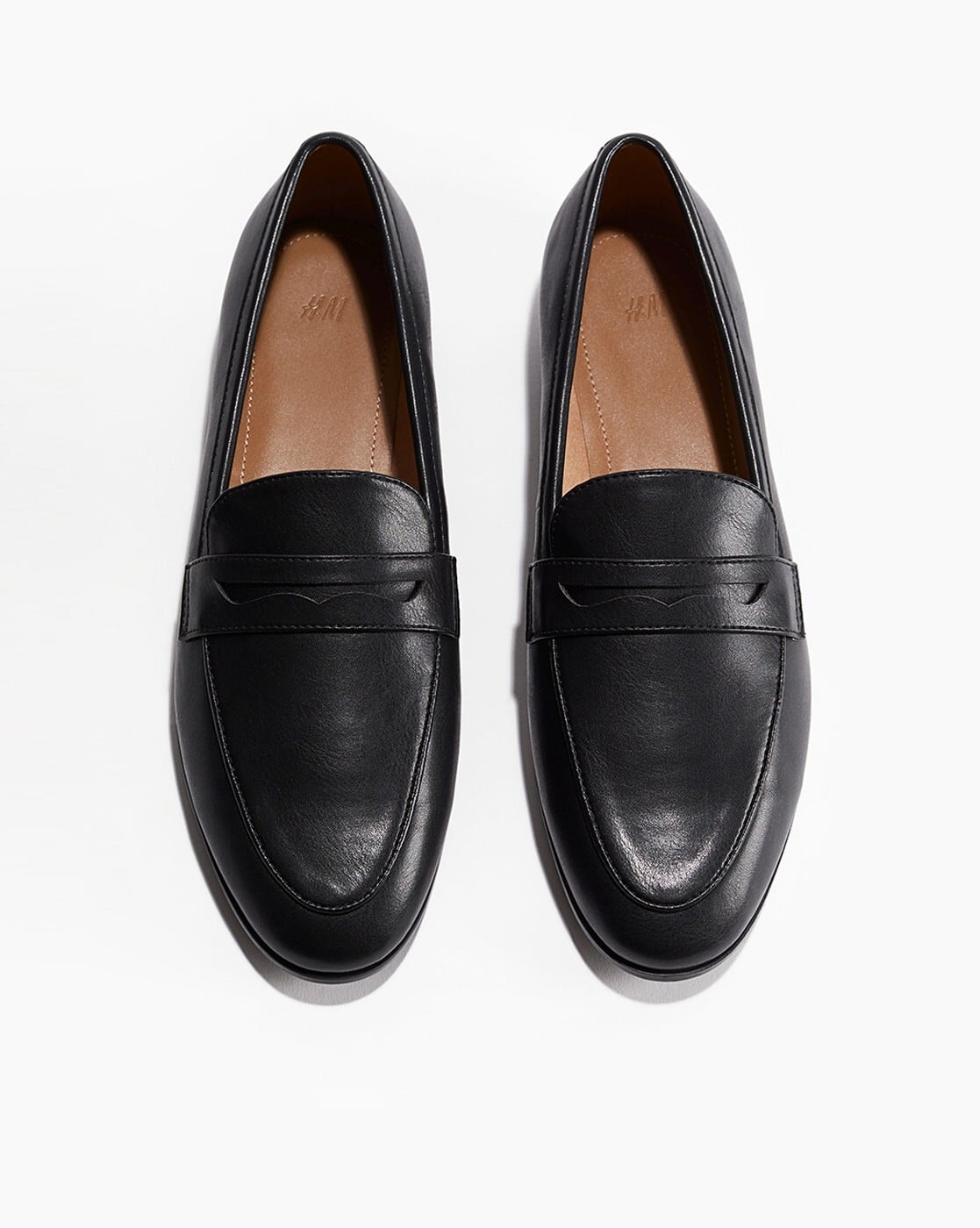 Leather Loafers H And M Loafers Womens Women Loafers With Pu Upper