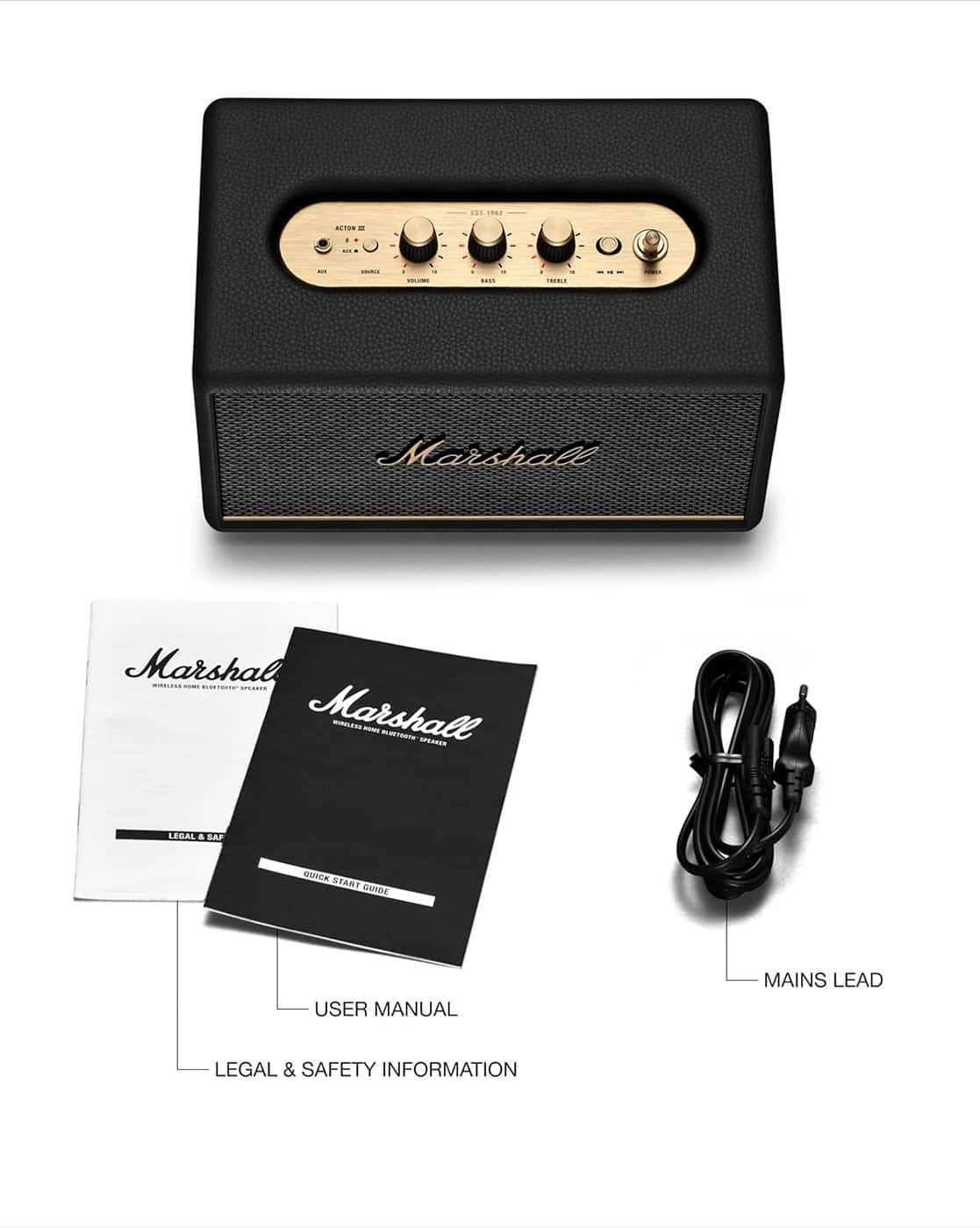 Buy Marshall Acton III Wired Connectivity Stereo Bluetooth Home
