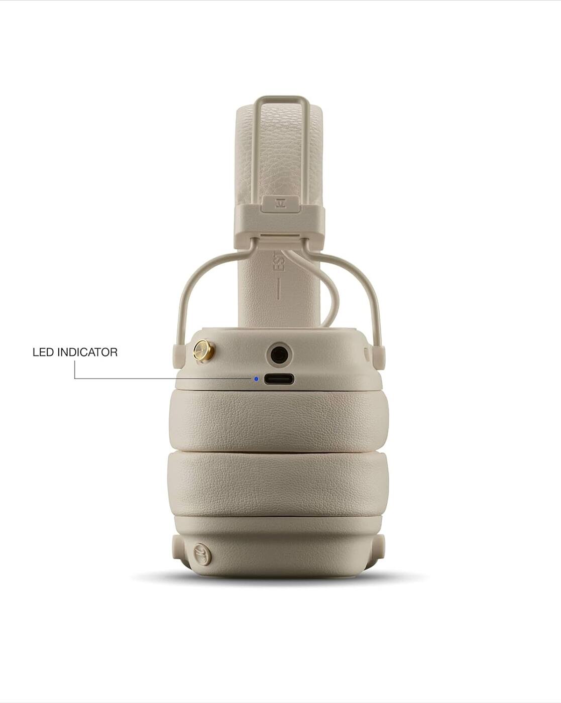Buy Cream Headphones for Tech by Marshall Online | Ajio.com
