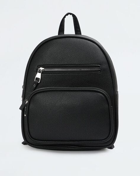 black mini faux leather backpack Demonia Vegan – Demonia Cult The Sloan Mini also features an interior neoprene sleeve fitting up to an 11” tablet Black Backpack - Small Backpack