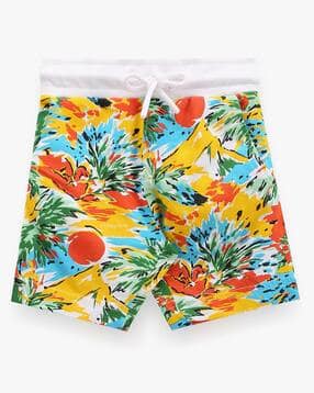 u.s. polo assn. Boys Graphic Print Regular Fit Shorts-picture-45