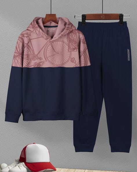 Hellcat Men Graphic Print T-Shirt & Pants Set