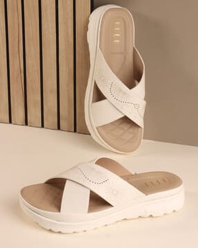 elle Women Slip-on Sandals With Synthetic Upper-picture-28