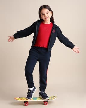u.s. polo assn. Girls Zip-Front Hoodie-picture-30