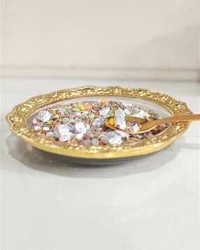 kridaykraft Glass Plate Mukhwas Tray-picture-23