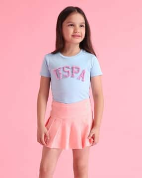 u.s. polo assn. Girls Skorts with Logo Embroidered-picture-35