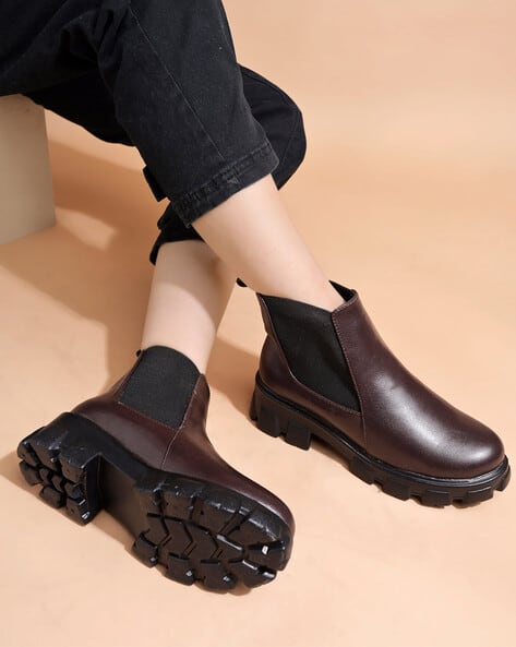 Ladies Boots Girls Black And Brown Boots Buy Brown Boots For Girls