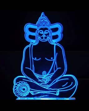 talgo Lord Hanuman Print LED Night Lamp-picture-16