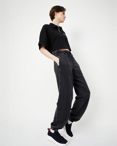 Buy CHARCOAL Track Pants for Women by MAX Online