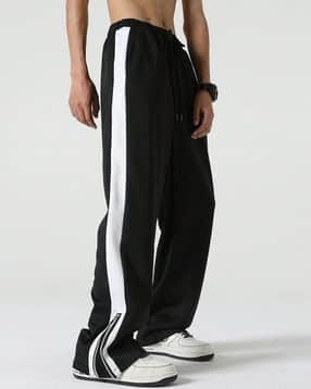 Men Colour-block Track Pants-image-36