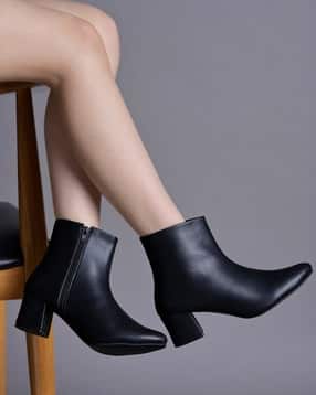 Women Ankle-Length Slip-On Boots-image-40