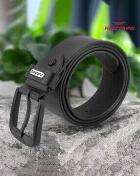 red tape Men Black Formal Casual Leather Belt-picture-15