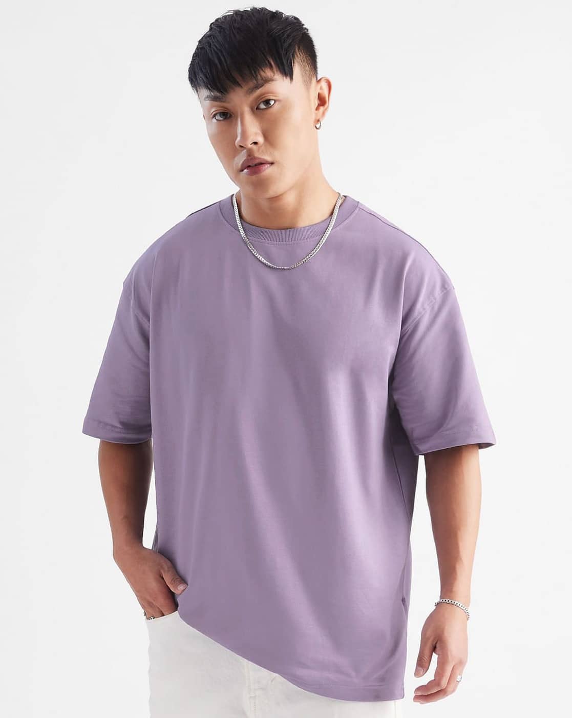 Buy Lavender Tshirts for Men by JACK PARIS Online | Ajio.com