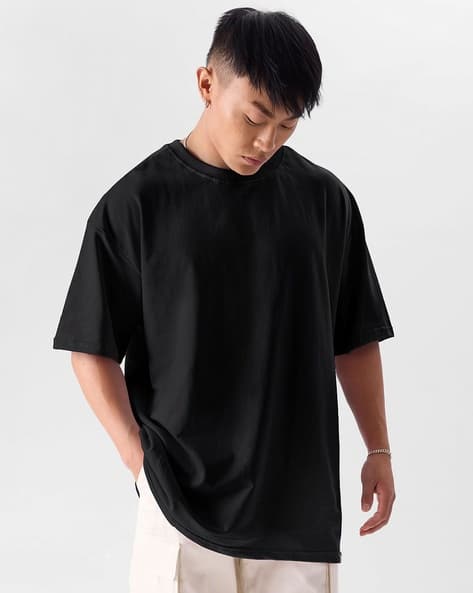アイドル [2024 FESTA] Oversized T-shirt (BLACK) L Buy Black Tshirts for Men by JACK PARIS Online | Ajio.com