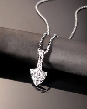 rubans Men Silver-Plated Chain with Pendant-picture-48