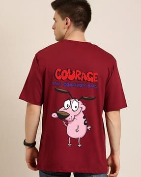 Buy JACK PARIS Courage The Cowardly Dog Over Online | Ajio.com
