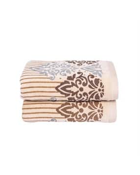 Set of 2 Printed Cotton Hand Towels-image-20
