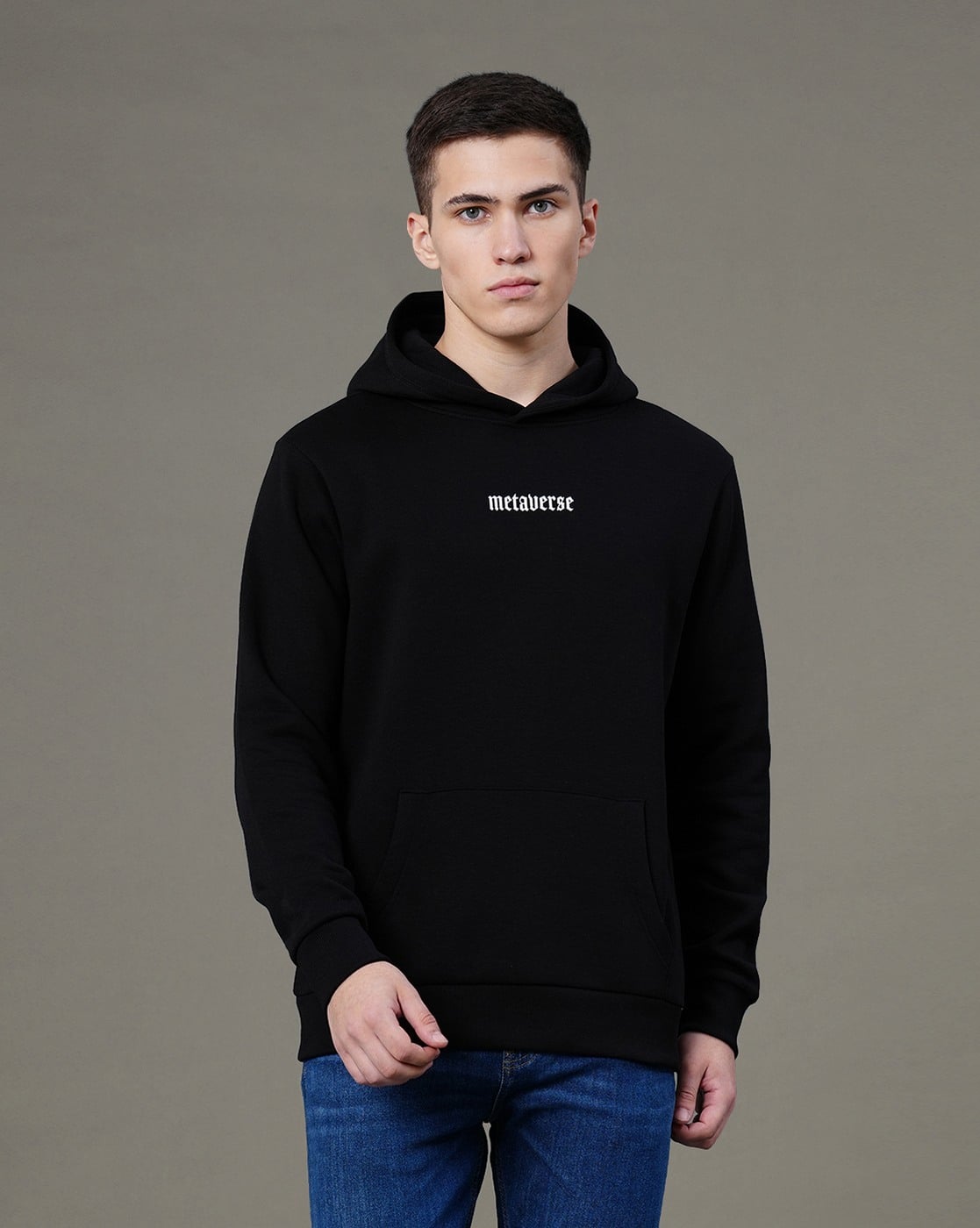 Buy Black Sweatshirt Hoodies for Men by RED TAPE Online