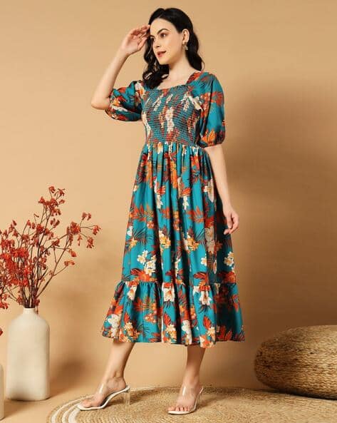 Buy FEMVY Women Western Wear Dress Online | Ajio.com