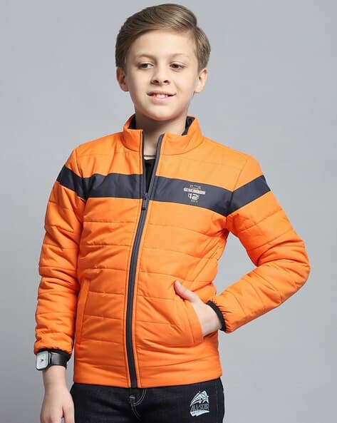 Buy Orange Jackets Coats for Boys by MONTE CARLO Online