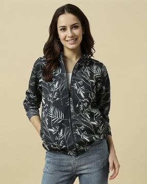 allen solly Women Micro Print Sweatshirt-picture-43
