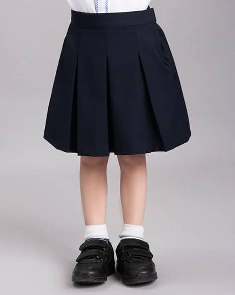 Buy Navy Blue Skirts for Girls by NMAJS Online