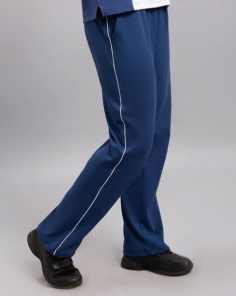 Buy Navy Blue Track Pants for Boys by Dhirubhai Ambani School