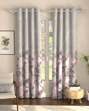 urban space Printed Digital Blackout Long Door Curtains 8 feet-picture-47