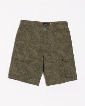 allen solly Men Leaf Print Regular Fit Shorts-picture-14