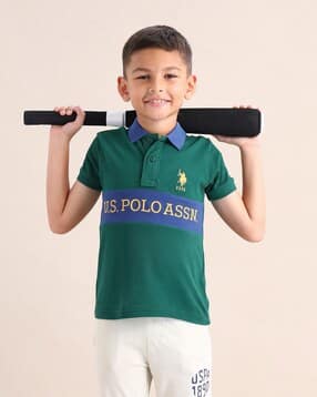 u.s. polo assn. Boys Logo Print Polo T-Shirt-picture-17